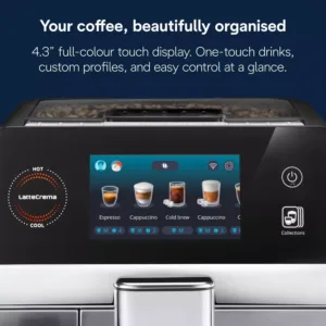 delonghi eletta ultra ecam47285mb pilniba automatisks kafijas automats lattecrema piena sistema 50 hot cold dzerieni6 69d3fb46493a2