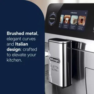 delonghi eletta ultra ecam47285mb pilniba automatisks kafijas automats lattecrema piena sistema 50 hot cold dzerieni7 69d3fb46b1f08