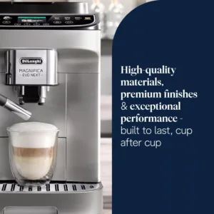 delonghi magnifica evo next ecam31280sb perfetto pilniba automatisks kafijas automats ar lattecrema piena putotaju sudraba1 69d3f86d4658a