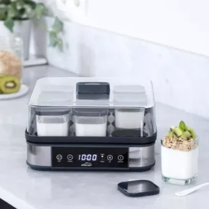 jogurta pagatavotajs lacor 69439 ar regulejamu temperaturu un taimeri 9 traucini 170 ml 1 69d3fdf870ac6