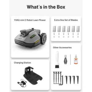 mammotion yuka mini 2 500 robotizetais zales plavejs bez robezkabela lidz 500 m2 no rtk ai truevision lidz 45 slipumam 45ah baterija10 69d4076d7e78c