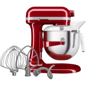 Planetārais mikseris virtuves kombains KitchenAid Heavy Duty 5KSM70JPXEER, 6.6 L, 375 W, Empire Red