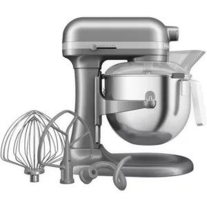Planetārais mikseris virtuves kombains KitchenAid Heavy Duty 5KSM70JPXECU, 6.6 L, 375 W, Contour Silver