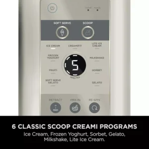 saldejuma pagatavotajs ninja creami scoop swirl nc701eustgd ar 2 traukiem 13 funkcijam mikstajam saldejumam gelato sorbetam piena kokteiliem stone gold2 69d69f1db9c26