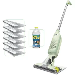 Shark VacMop 2-in-1 Bezvadu putekļsūcējs un cieto grīdu tīrīšanas birste VM200EUGN Lime Green