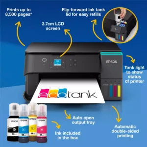 Daudzfunkcionals tintes printeris Epson EcoTank ET 2950 WiFi A4 3.7 cm LCD Duplex C11CL41404 Melns1