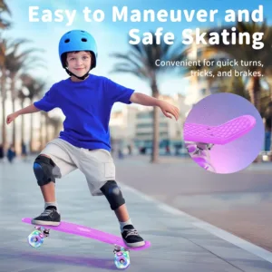 bernu skeitbords beleev skateboard complete 22 inch mini cruiser violets2 6a43e23e6e334