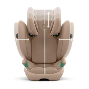Autokreslins CYBEX Gold Solution G2 Plus 3 – 12 gadi 100 – 150 cm Max. 50 kg ISOFIX Almond Beige3