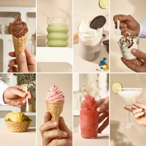 Tefal Freezi IG8024E0 Atri gatavota miksta saldejuma un slush saldejuma masina5