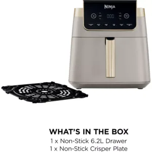 karsta gaisa friteris ninja af180eu air fryer max pro 62 l stone gold1 6a4d4adf12bff