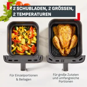 tefal easy fry crispy stack ey7528e0 dubultais friteris 10 l 4 6 l2 6a497f7aa07dd