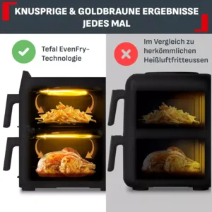 tefal easy fry crispy stack ey7528e0 dubultais friteris 10 l 4 6 l3 6a497f7b22093