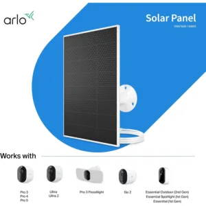 Arlo saules panelis VMA7600 10000S nov Zro ¬anas kamer m Ultra Pro 3 Pro 4 Pro 5 5S Essential Go 2 Floodlight 3