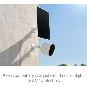 Arlo saules panelis VMA7600 10000S nov Zro ¬anas kamer m Ultra Pro 3 Pro 4 Pro 5 5S Essential Go 2 Floodlight 4