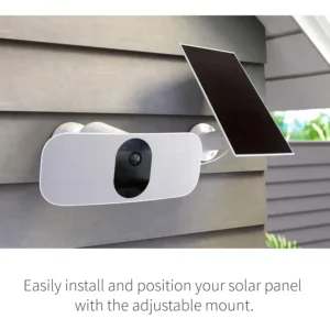 Arlo saules panelis VMA7600 10000S nov Zro ¬anas kamer m Ultra Pro 3 Pro 4 Pro 5 5S Essential Go 2 Floodlight 5