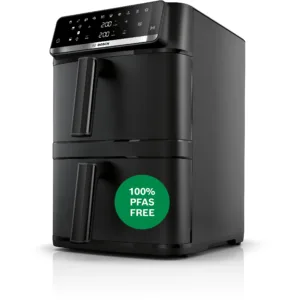 Karstā gaisa friteris Bosch XXL Hot Air Fryer Series 6 MAFD661B0, keramiskais pārklājums, 12 L, Melns