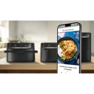 Karsta gaisa friteris Bosch XXL Hot Air Fryer Series 6 MAFD661B0 keramiskais parklajums 12 L Melns7