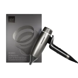 ghd Speed Hair Dryer – īpaši ātrs profesionālais matu fēns Titāna pelēks