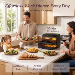 karsta gaisa friteris cosori airfryer dual blaze twinfry compact 86 l keramikas parklajums caf tf801 aeu 3 6a81cec5a4506