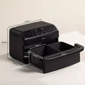 karsta gaisa friteris cosori airfryer dual blaze twinfry compact 86 l keramikas parklajums caf tf801 aeu 6 6a81cec68abd5