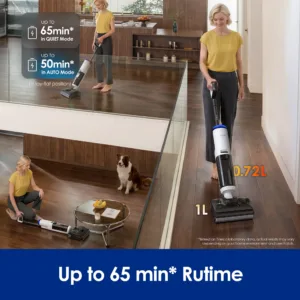Tineco Floor ONE S7 Stretch Turbo bezvadu gridas mazgasanas puteklsucejs5