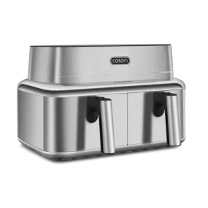 Dubultais karsta gaisa friteris Cosori Airfryer Iconic Dual 8.6 L ar keramisko parklajumu1
